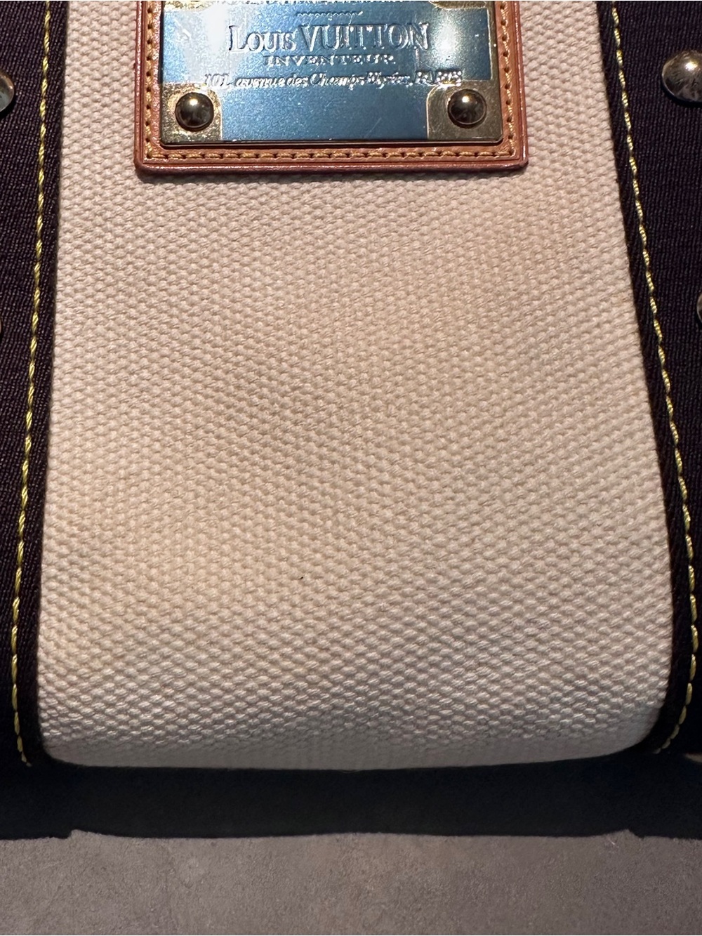 Louis Vuitton Canvas Antigua Cabas PM Vintage - Picture 10 of 16